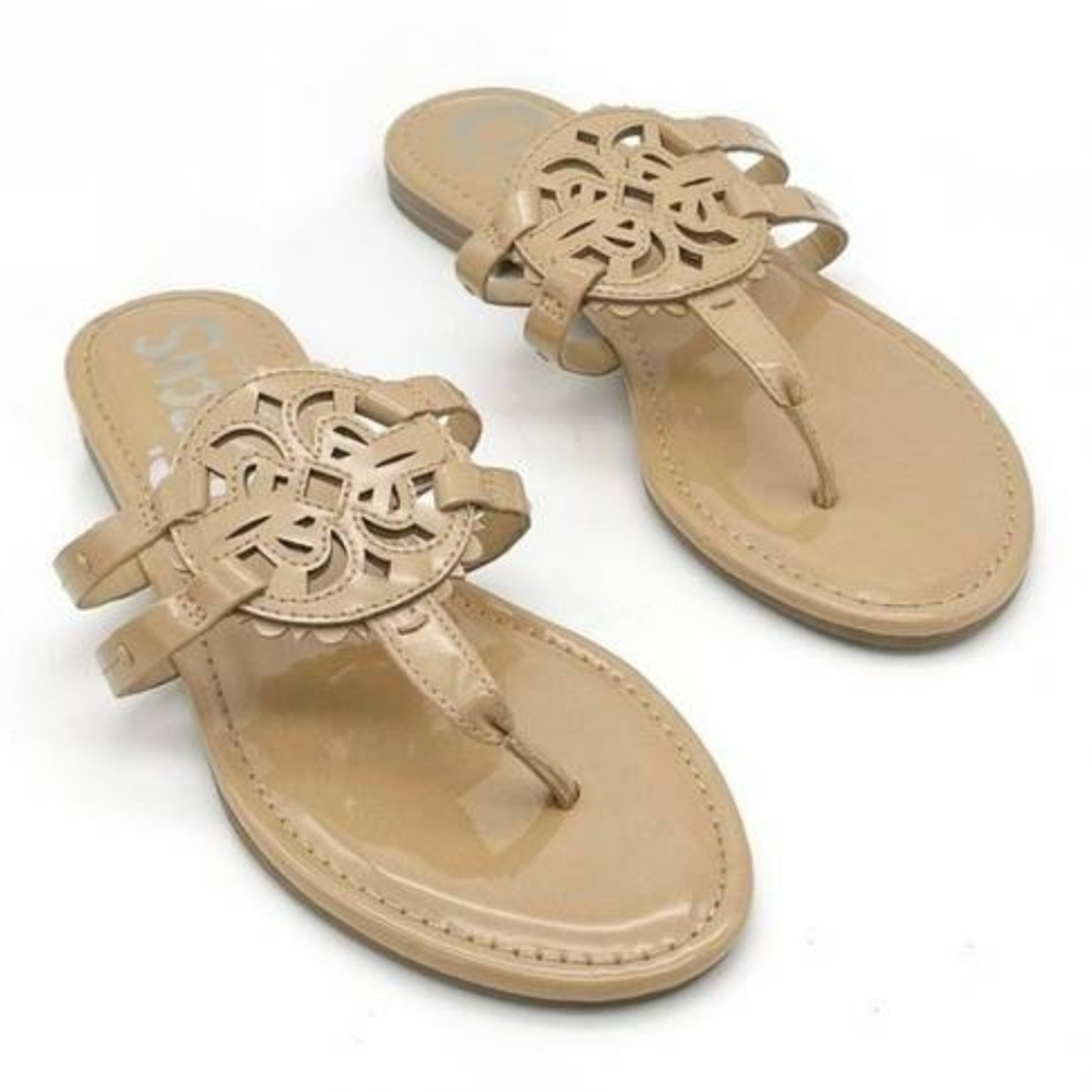 Sam Edelman Circus Canyon Thong Sandals. Almond. Size 8.5 - Great Condition.